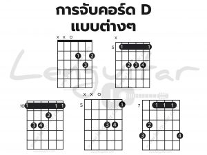 การจับคอร์ด-D