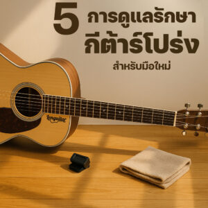 การดูแลรักษากีต้าร์โปร่งสำหรับมือใหม่