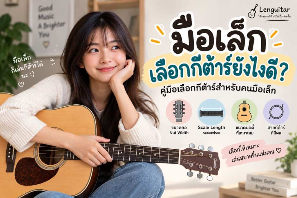 มือเล็ก-เลือกกีต้าร์ยังไงดี